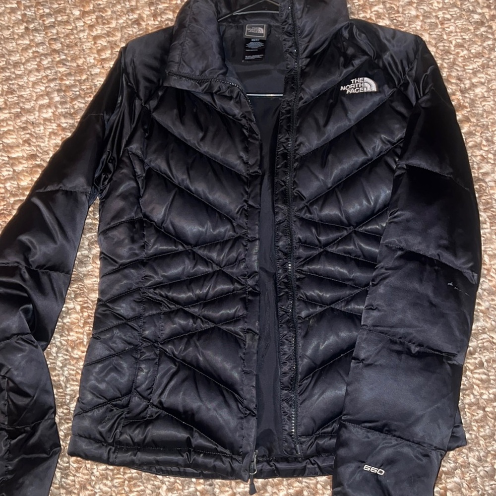 North Face Black Puffer Jacket XS